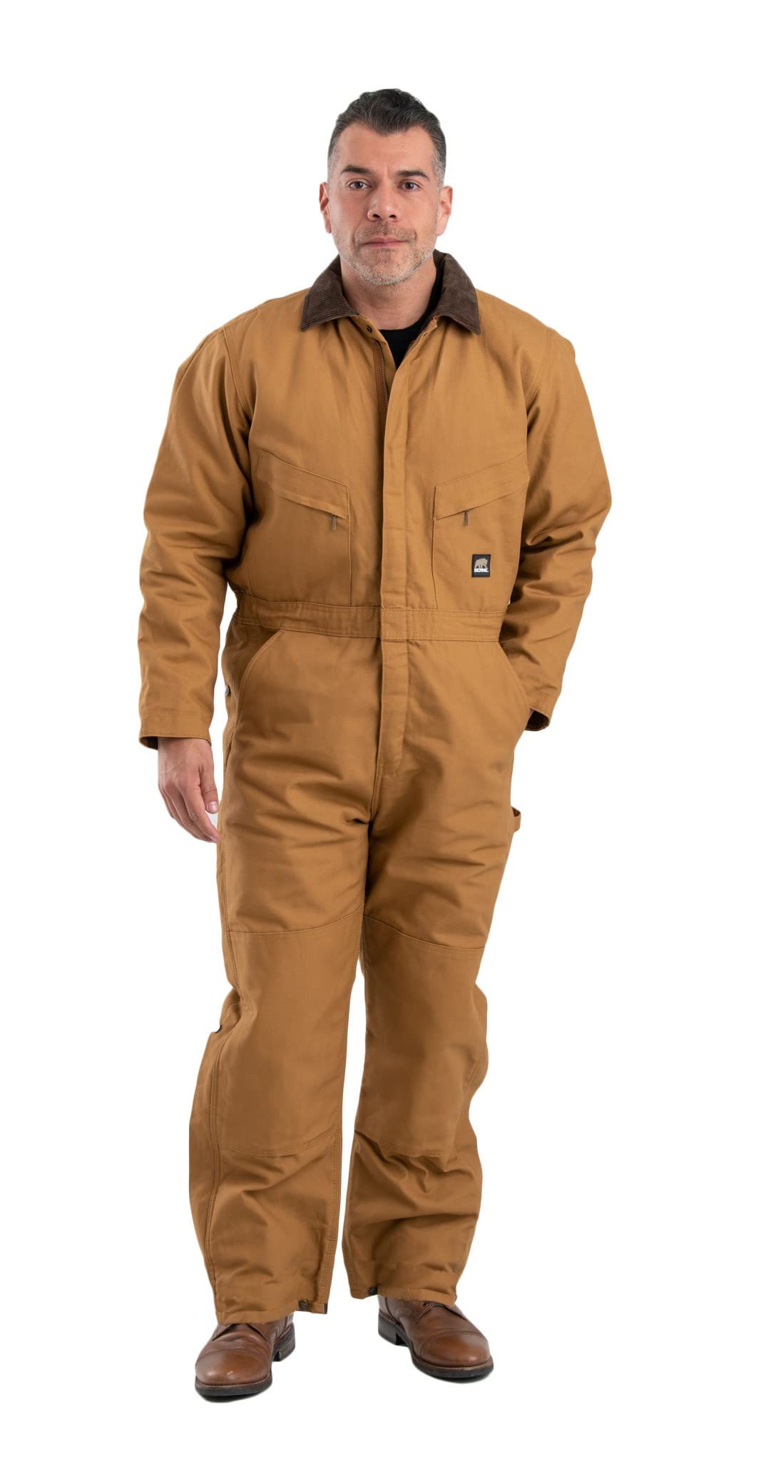 Berne Men's Heritage Insulated Coverall - Heavy Duty Winter Work Coveralls for Men, Waterproof & Windproof Hunting Bib Overalls - Ideal for Construction, Farming, and Outdoor Work in Cold Weather