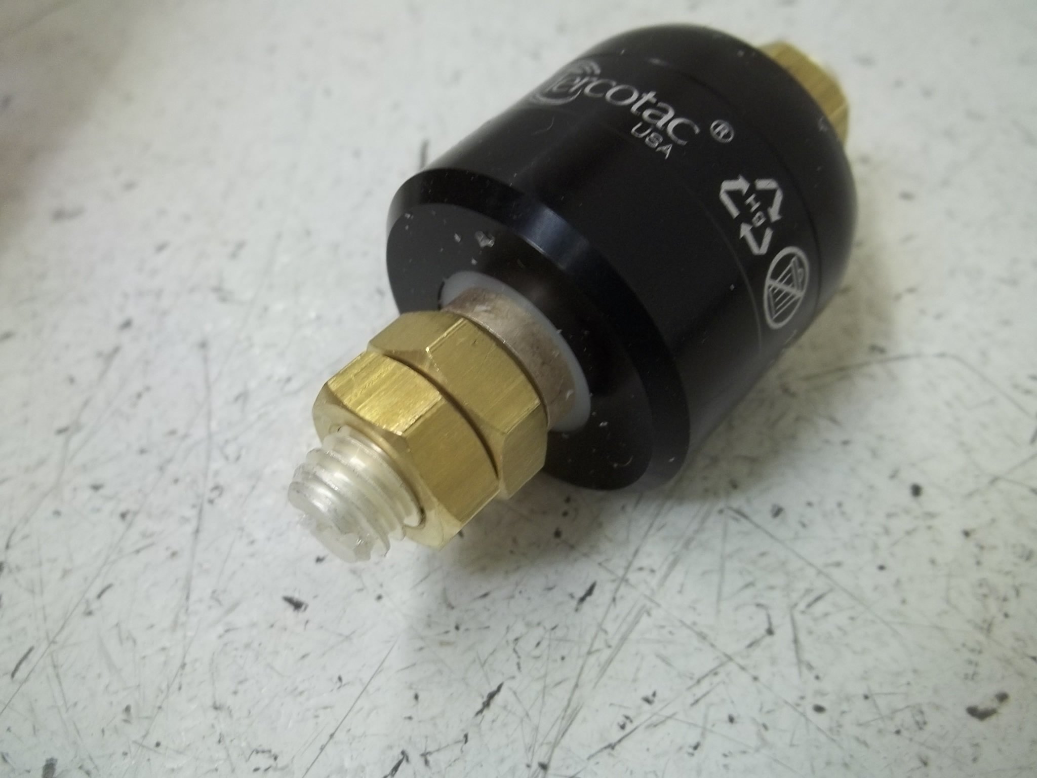 1250 Rotary Electric Connector - 1 Conductor, 250A 250VAC, 1200 RPM - Ideal for Industrial Machinery, Wind Turbines & Heavy-Duty Equipment