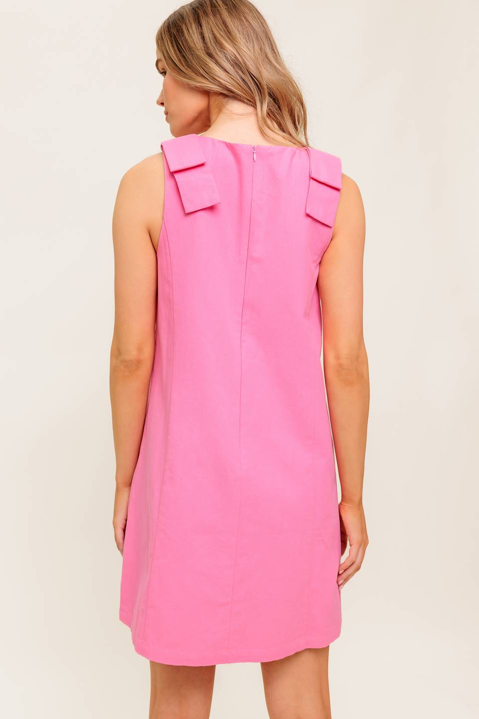 FRANKIE PINK MINI DRESS for Women - Sexy Party Dress, Clubwear, Date Night Outfit - Perfect for Night Out, Cocktail Party, and Special Occasions
