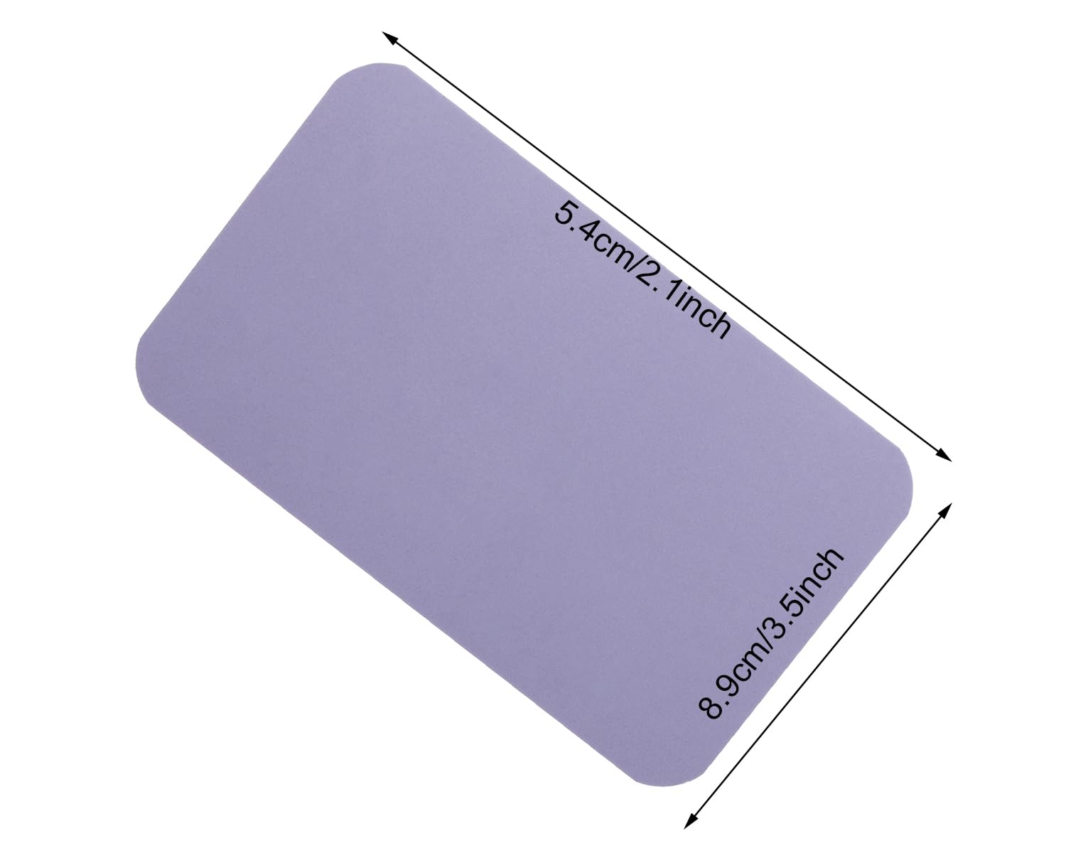 Penta Angel 100 Pcs Mini Blank Gift Note Cards - Light Purple DIY Craft Paper Cards for Business Messages & Small Words | Perfect for Wedding Favors, Party Invitations & Thank You Notes