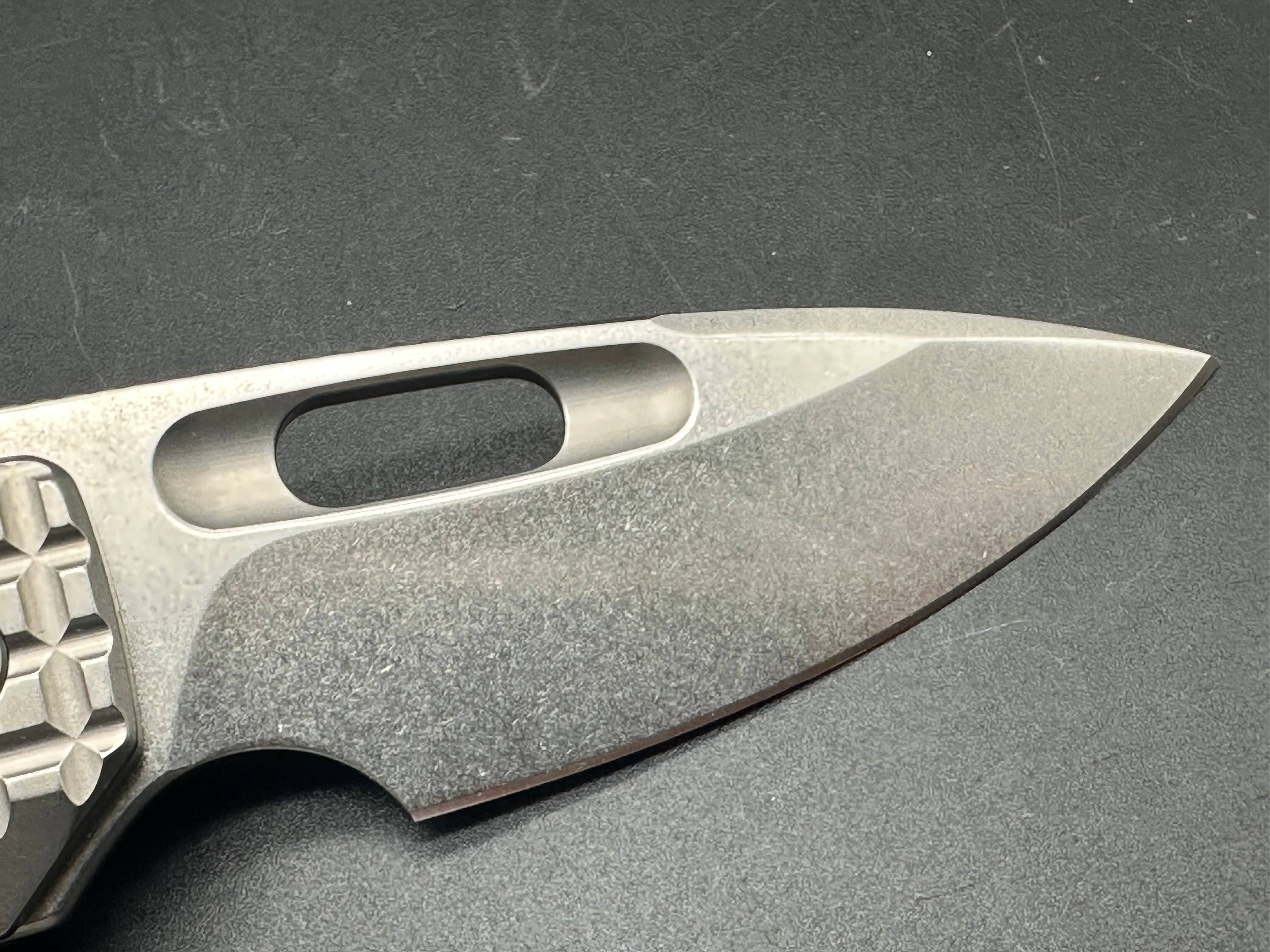 Empedc Nymble M390 Folding Pocket Knife - 3rd Gen Stonewash Finish | EDC, Outdoor, Camping & Survival Gear