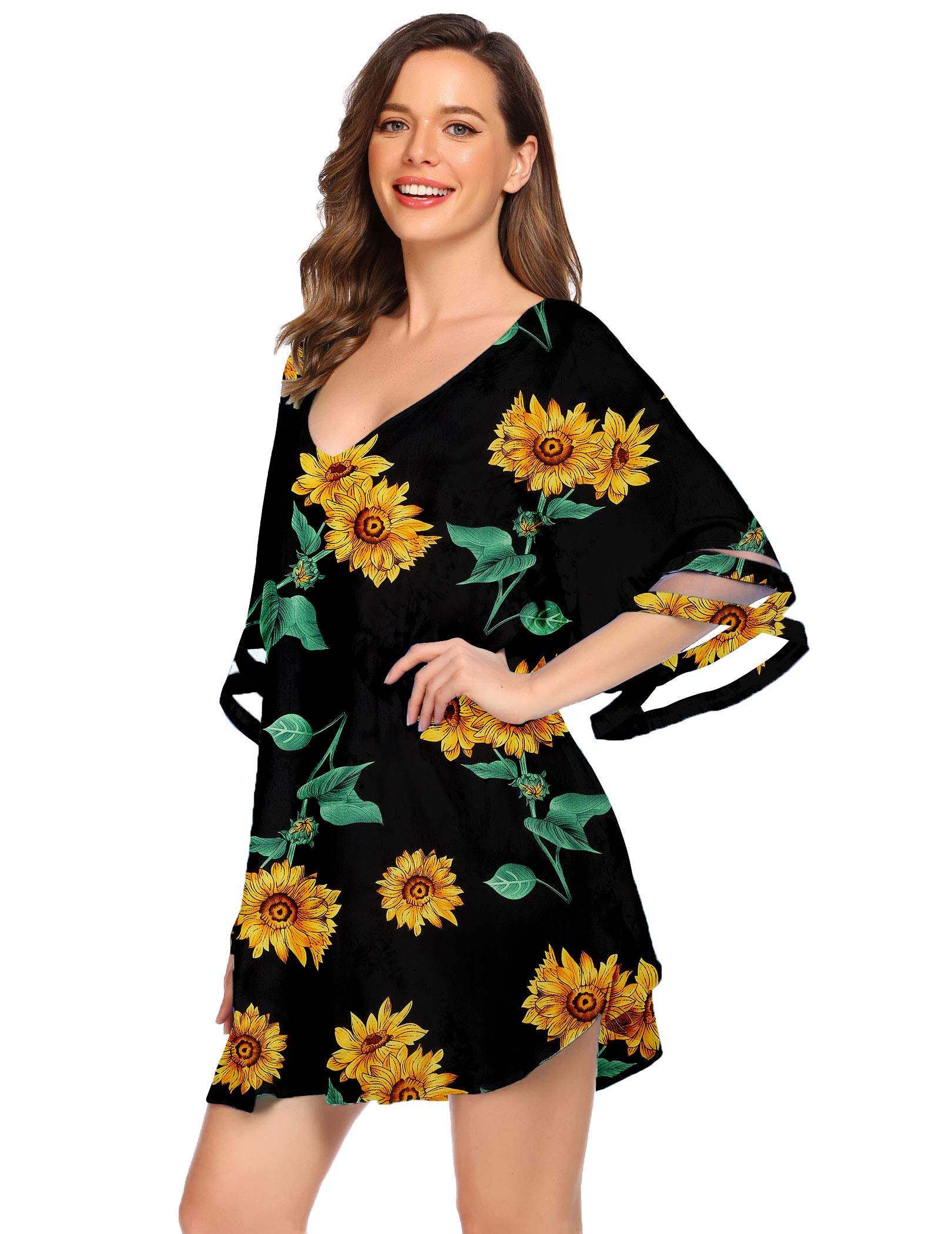 Ekouaer Women's Swimsuit Cover Ups - Stylish Swimwear Beach Pool Cover Up for Summer Vacation & Resort Wear