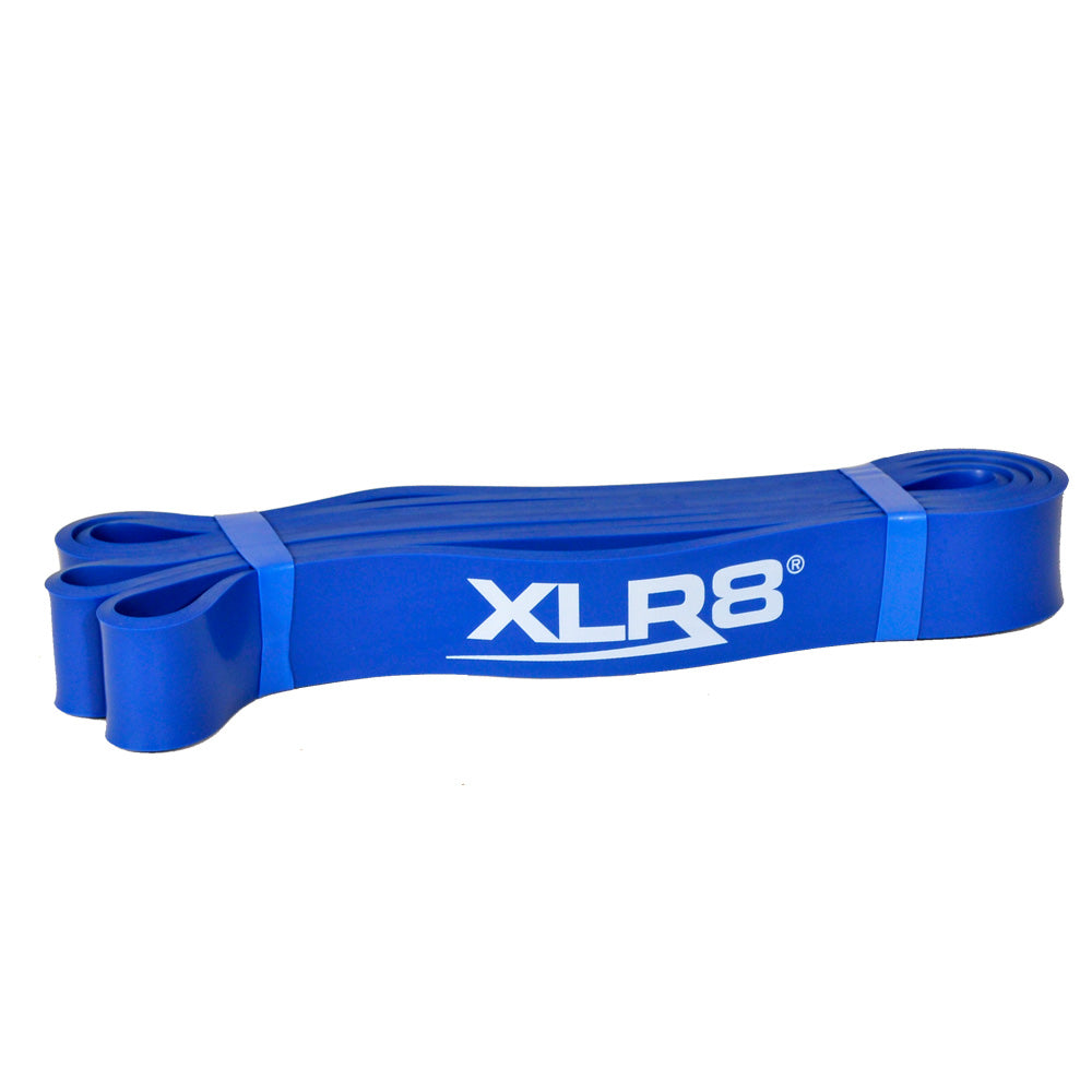 XLR8 Strength Band Level 3 - Heavy Resistance Exercise Band (2.9cm Width, Blue) for Home Workouts, CrossFit, Physical Therapy & Strength Training