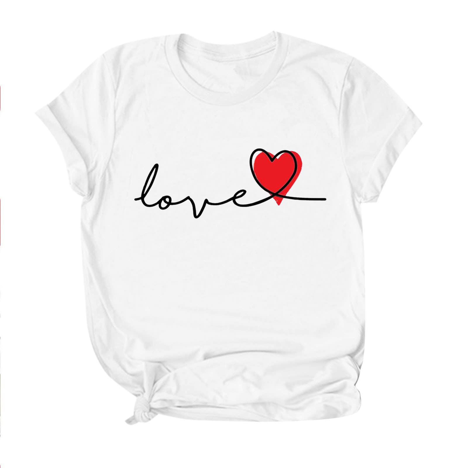 Women's Casual Short Sleeve Vintage Print T-Shirt - Comfortable Cotton Blouse for Everyday Wear, Dating, Office & Weekend Outfits
