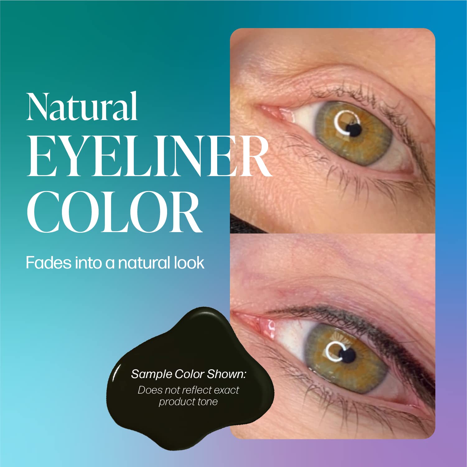 Perma Blend Blended Black Microblading Ink - Permanent Eyeliner & Tattoo Ink - Professional Vegan Makeup (0.5 oz) - Ideal for Microblading, Permanent Eyeliner & Cosmetic Tattoos