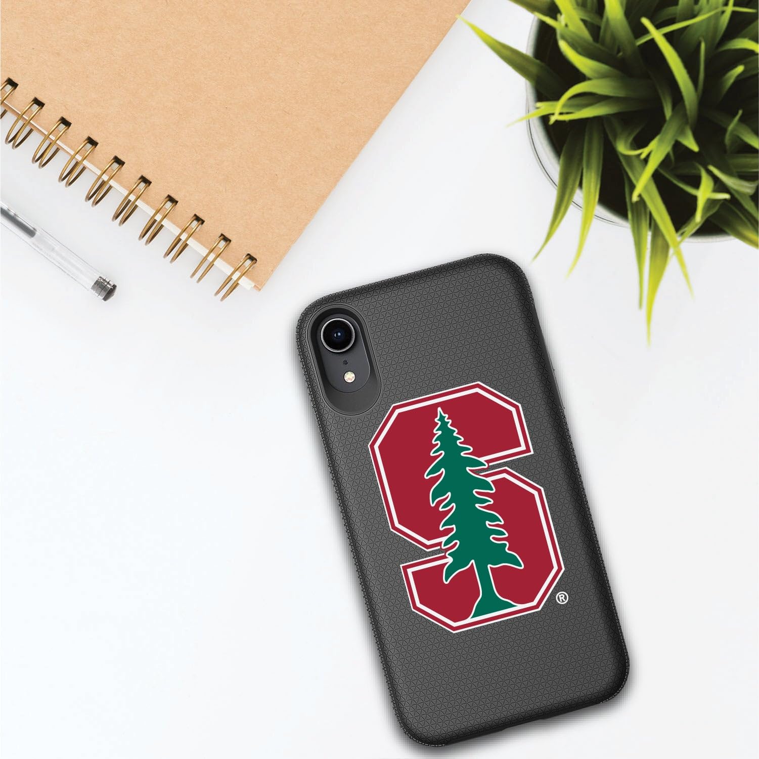 OTM Essentials Durable Tough Shell Phone Case for iPhone 11 - Stanford University Design - Perfect for College Students & Alumni Protection