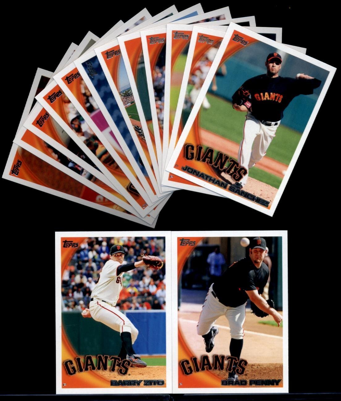 Vintage Topps San Francisco Giants World Series Team Set Collection (2010-2014) - 100+ Cards Including Buster Posey & Madison Bumgarner Rookie Cards in Protective Acrylic Cases | Perfect Baseball Memorabilia Gift for MLB Fans & Collectors | Display for Home, Office, or Sports Bar Decor