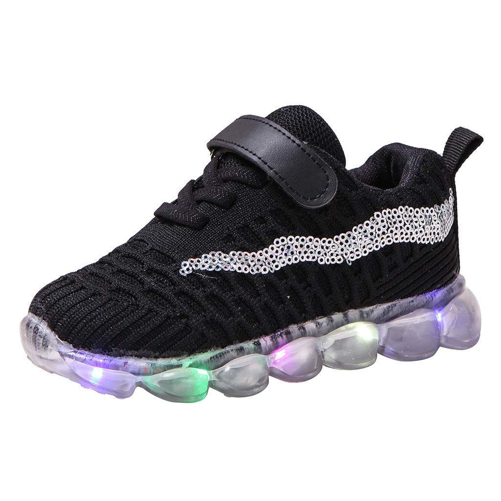 Toddler Light Up Sneakers for Boys & Girls - Waterproof Swim Shoes, Comfortable Running Casual Shoes for Infants (White) - Perfect for Swimming, Playtime, and Outdoor Activities