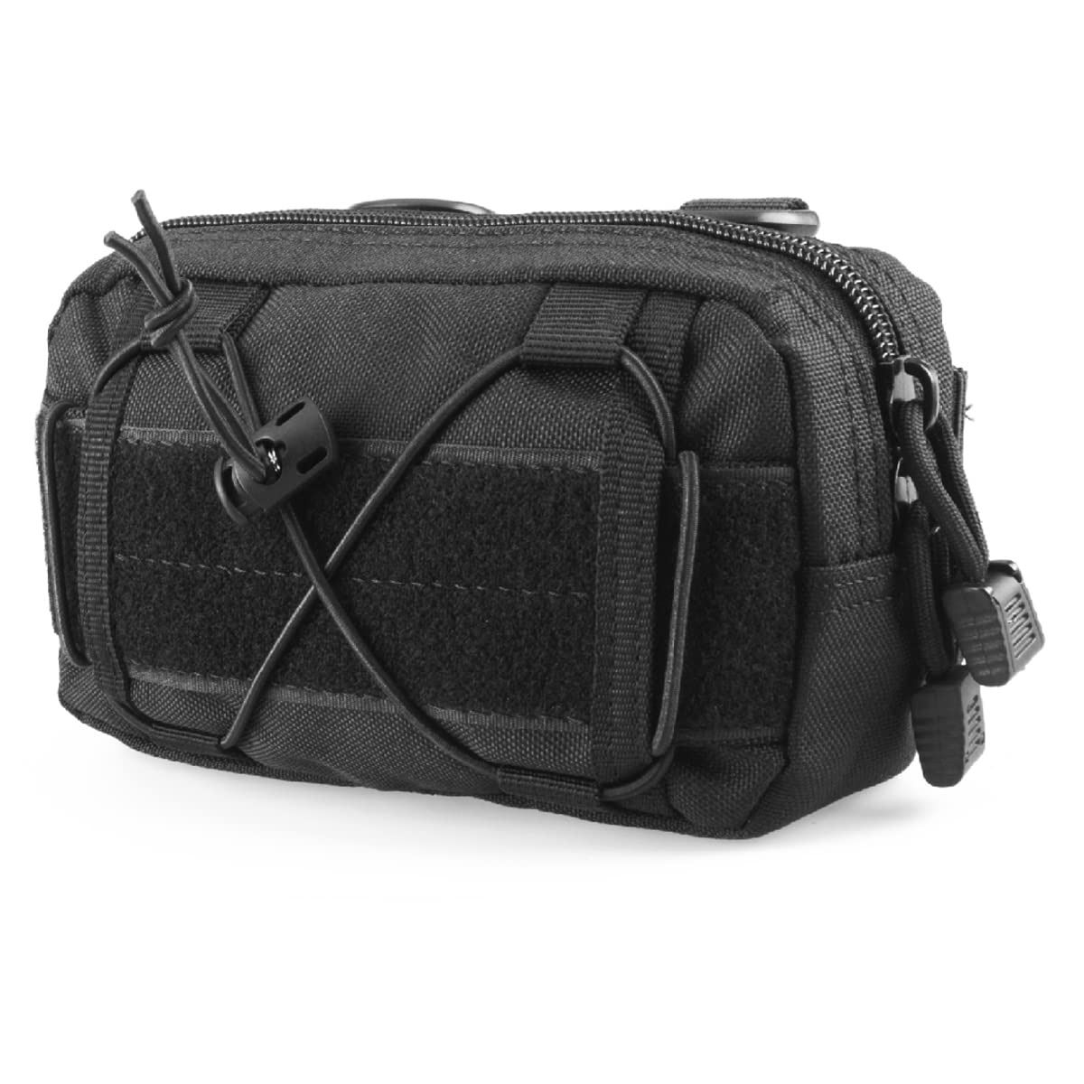 TRIWONDER Tactical MOLLE Pouch - Water-Resistant EDC Utility Waist Bag with Bungee Straps - Compact Horizontal Pouch for Tools, Medical Supplies & Essentials - Perfect for Hiking, Camping & Outdoor Adventures