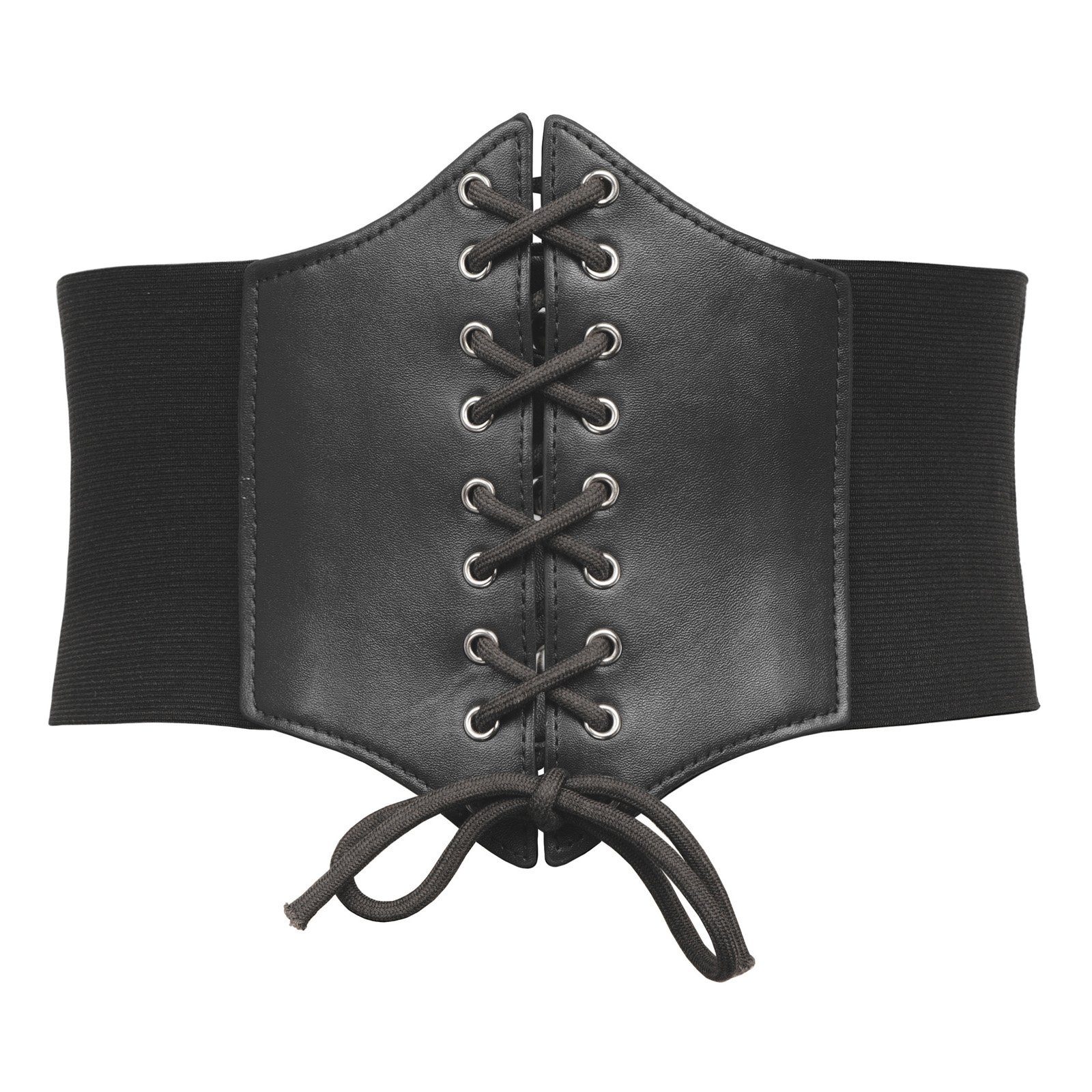 GRACE KARIN Women's Vintage Corset Belt - Adjustable Lace-Up Cinch Waist Belt for Women, Elastic Waist Trainer for Dresses, Tops & Costume Outfits | Perfect for Steampunk, Gothic & Victorian Fashion
