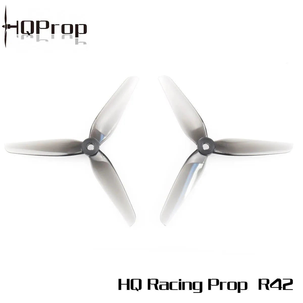 HQProp R42 5.1x4.1x3mm Racing Drone Propeller - Grey (16 Pack) - High Performance FPV Racing Props for Drones & Quadcopters - Ideal for Competitive Racing & Freestyle Flying