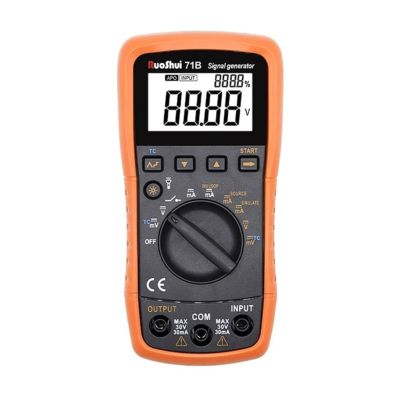 4-20mA Signal Generator - Handheld Process Calibrator for Voltage & Current Analog Signals | Industrial Automation, HVAC & Instrument Calibration Tool