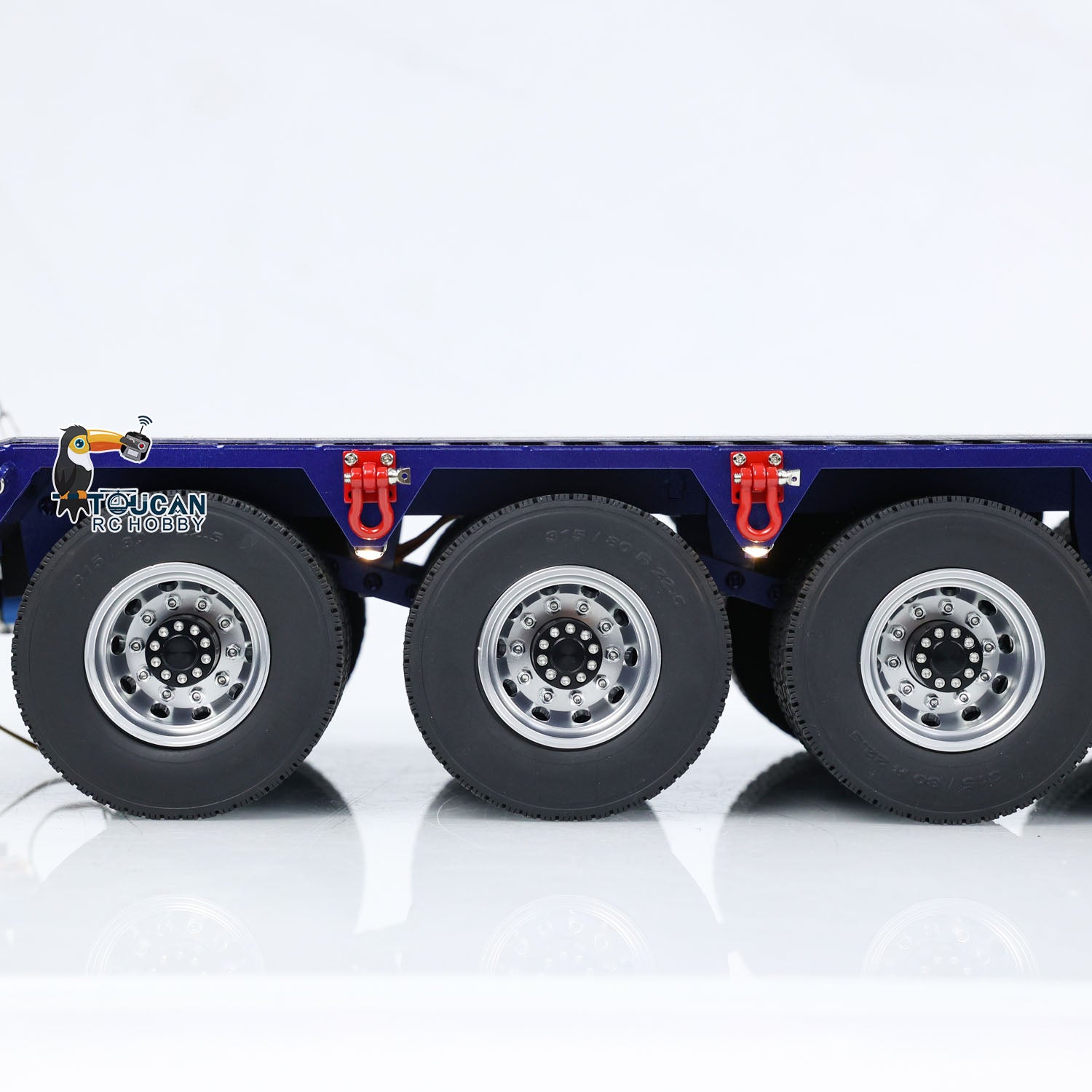 1/14 Scale TAMIYA RC Tractor Truck 5-Axle Metal Semi Trailer - Remote Control Dump Truck Tipper for DIY Simulation Vehicle Models | Perfect for RC Construction Site Play & Collector Displays