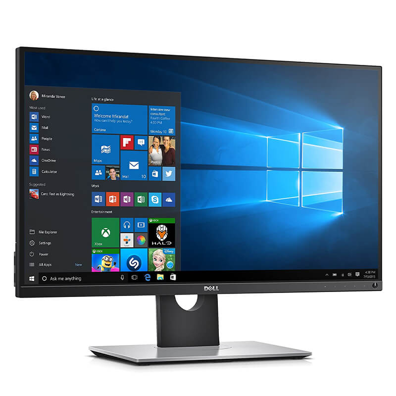 Dell UltraSharp UP2716D 27-Inch WQHD LED Monitor - 2560x1440 Resolution, 100% sRGB, USB Hub - Perfect for Graphic Design, Video Editing & Office Work