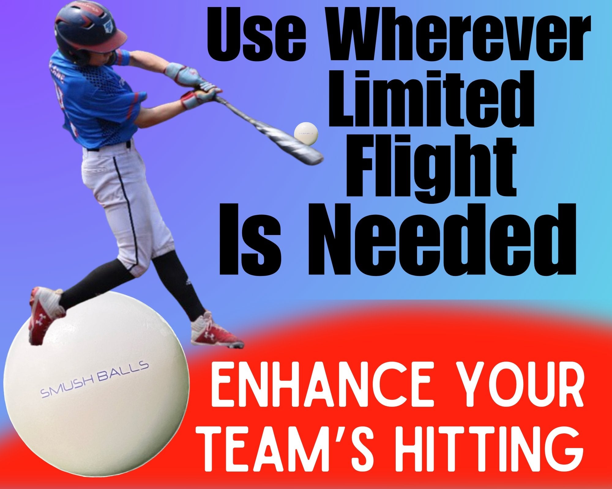 Smushballs - Soft Practice Balls for Sports Training & Stress Relief - Perfect for Baseball, Softball, Yoga & Office Stress Relief