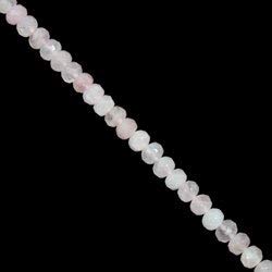 8mm Rose Quartz Crystal Beads - Faceted Round Gemstone Beads for Jewelry Making, DIY Bracelets, Necklaces & Healing Crystal Crafts