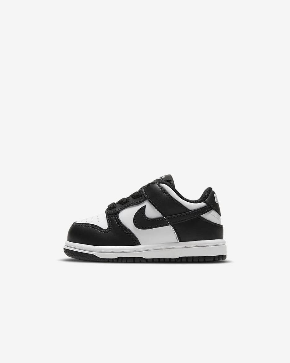 Nike Kids' Dunk Low Sneakers - White & Black Basketball Shoes for Boys & Girls - Perfect for School, Playground & Casual Wear