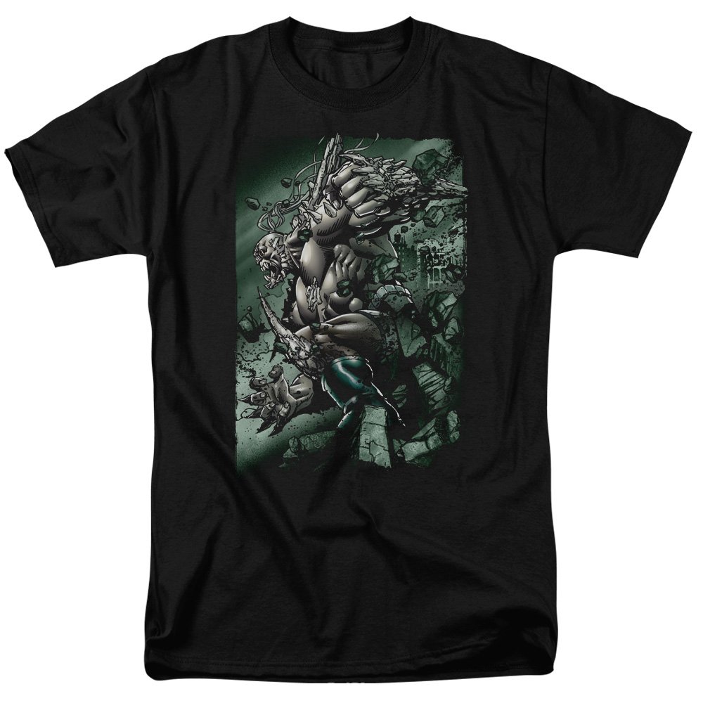 Superman vs Doomsday Graphic T-Shirt - XXXL Size Men's Superhero Tee - Perfect for Comic Con, Cosplay & DC Fans