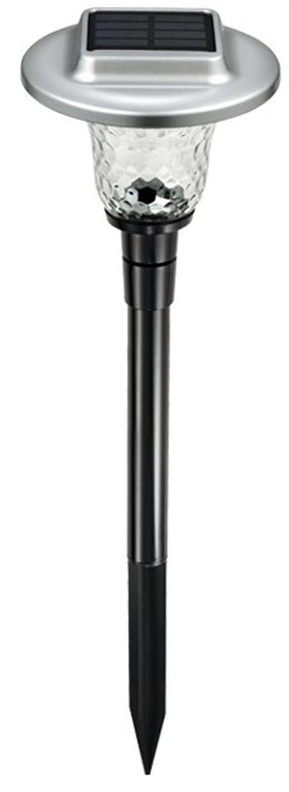 Solar Powered LED Garden Lights - Waterproof Outdoor Pathway & Walkway Lighting for Lawn, Patio, and Landscape Decoration | Color Changing Solar Post Lights for Driveway, Yard, and Street | Energy Efficient Solar Lanterns for Nighttime Safety & Ambience