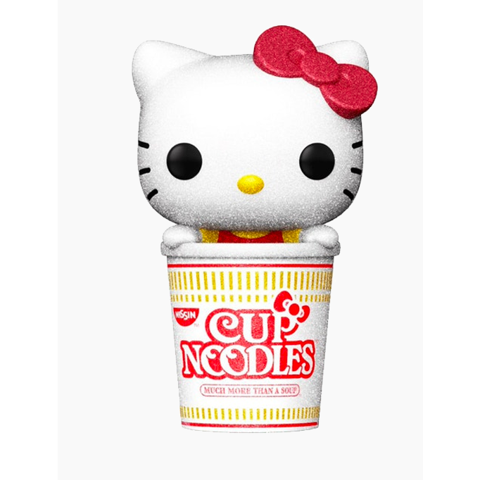 Sanrio Hello Kitty in Noodle Cup Diamond Painting Kit - Exclusive Collectible for Anime Fans, Home Decor & Gift Idea
