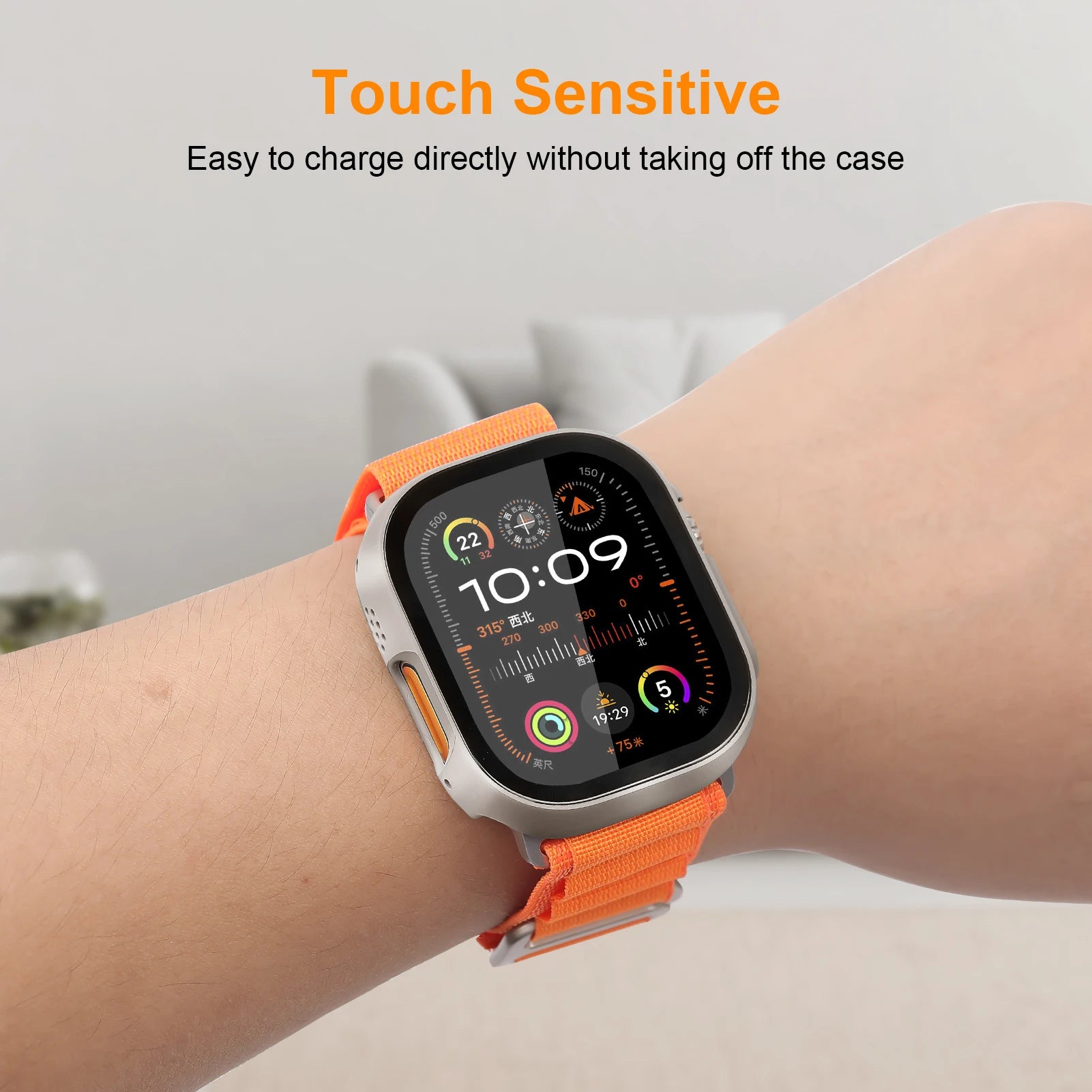 Apple Watch Case - Shockproof & Privacy Screen Protector for Series 1-9 (Gym, Work, Travel) - Limited Stock Available