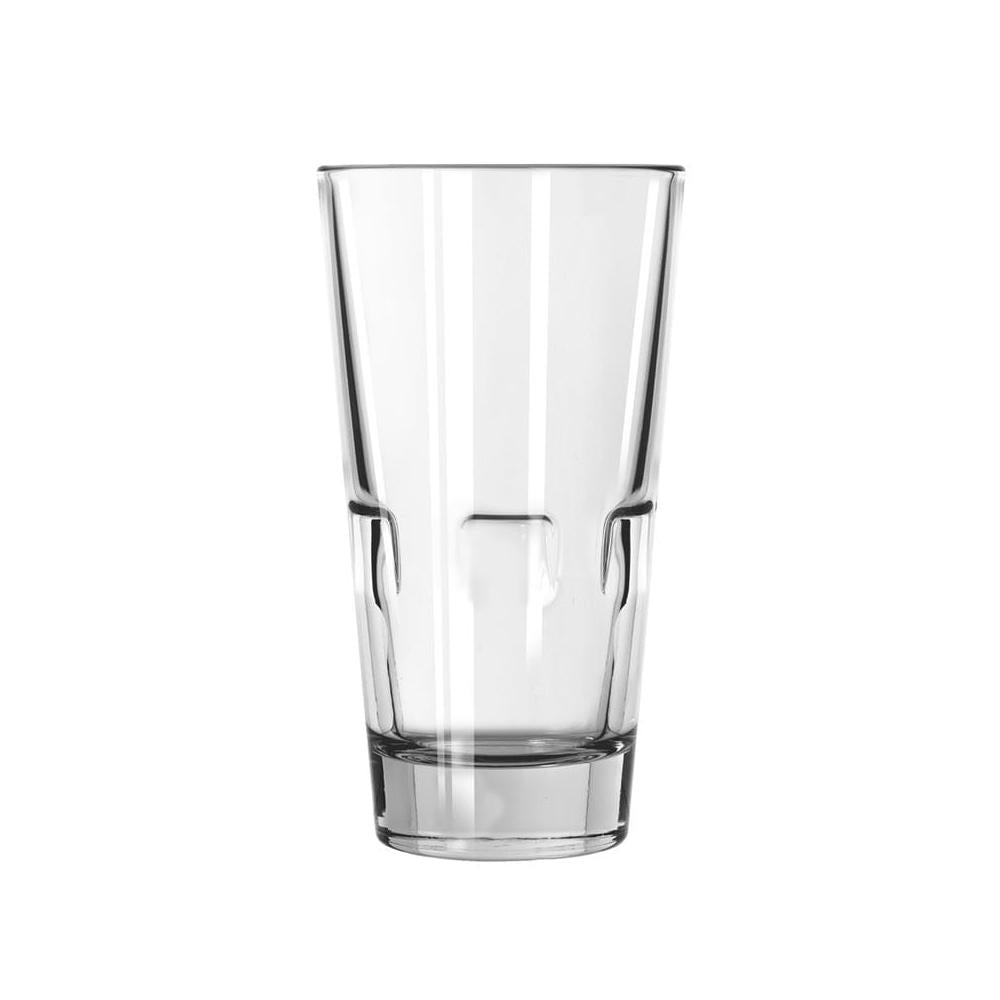 Libbey Optiva 10 Oz Highball Glasses - Set of 12, Durable Crystal Clear Drinking Glasses for Cocktails, Iced Tea, and Beverages - Perfect for Bars, Restaurants, and Home Entertaining