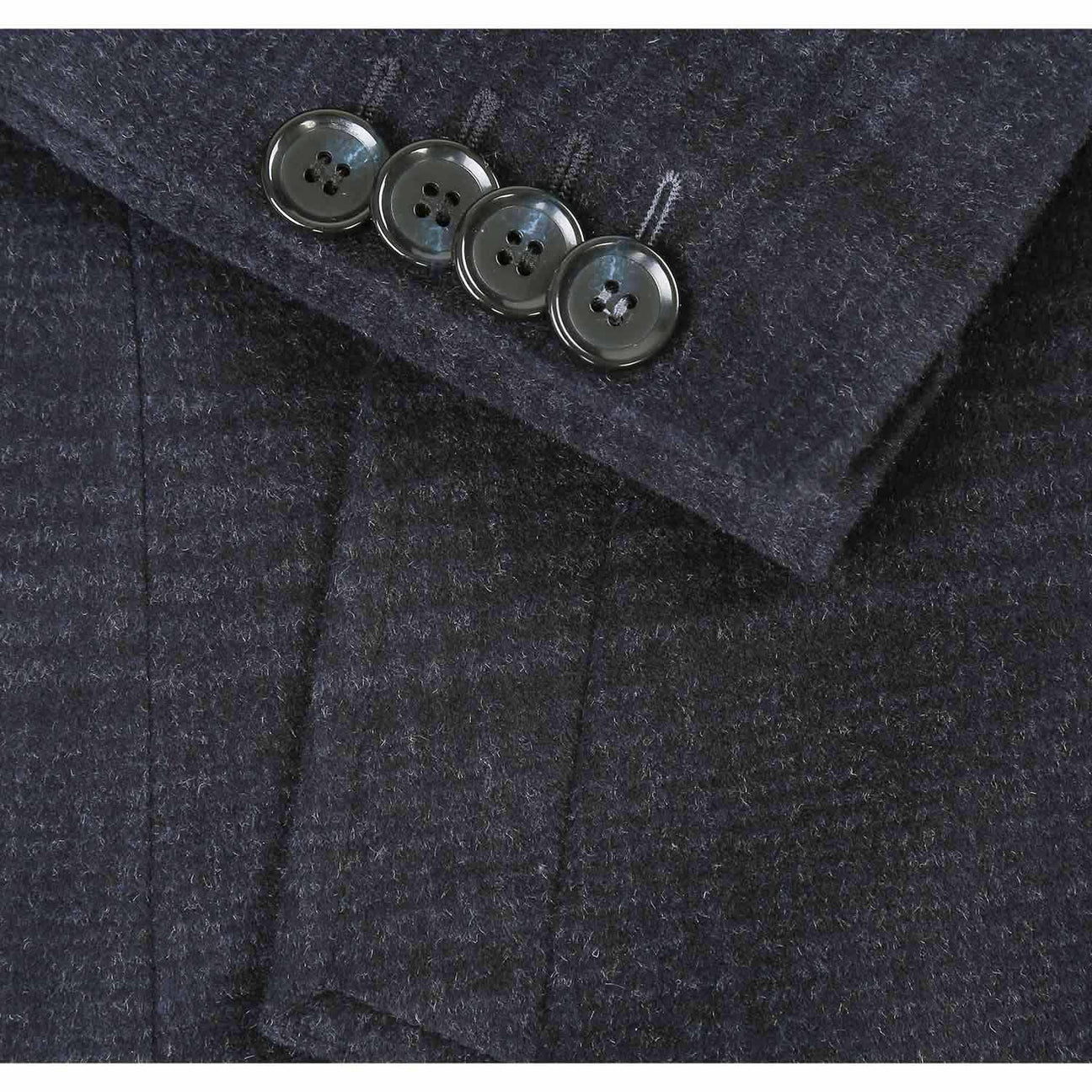 Alessandro Vitello Blue Long Coat for Men - Premium Wool Blend Winter Overcoat | Formal & Casual Wear for Office, Parties & Outdoor Events