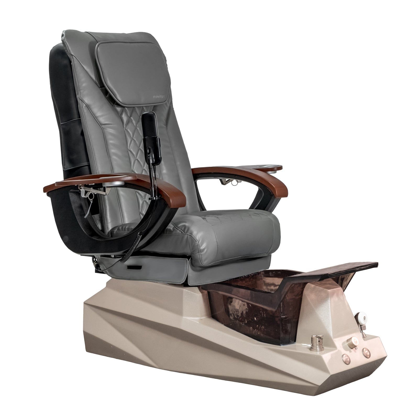 Professional DIAMOND EX R Pedicure Chair for Salon & Spa - Hydraulic Massage Pedicure Station with Adjustable Footrest & Comfortable Design - Perfect for Nail Salons, Spas & Beauty Clinics