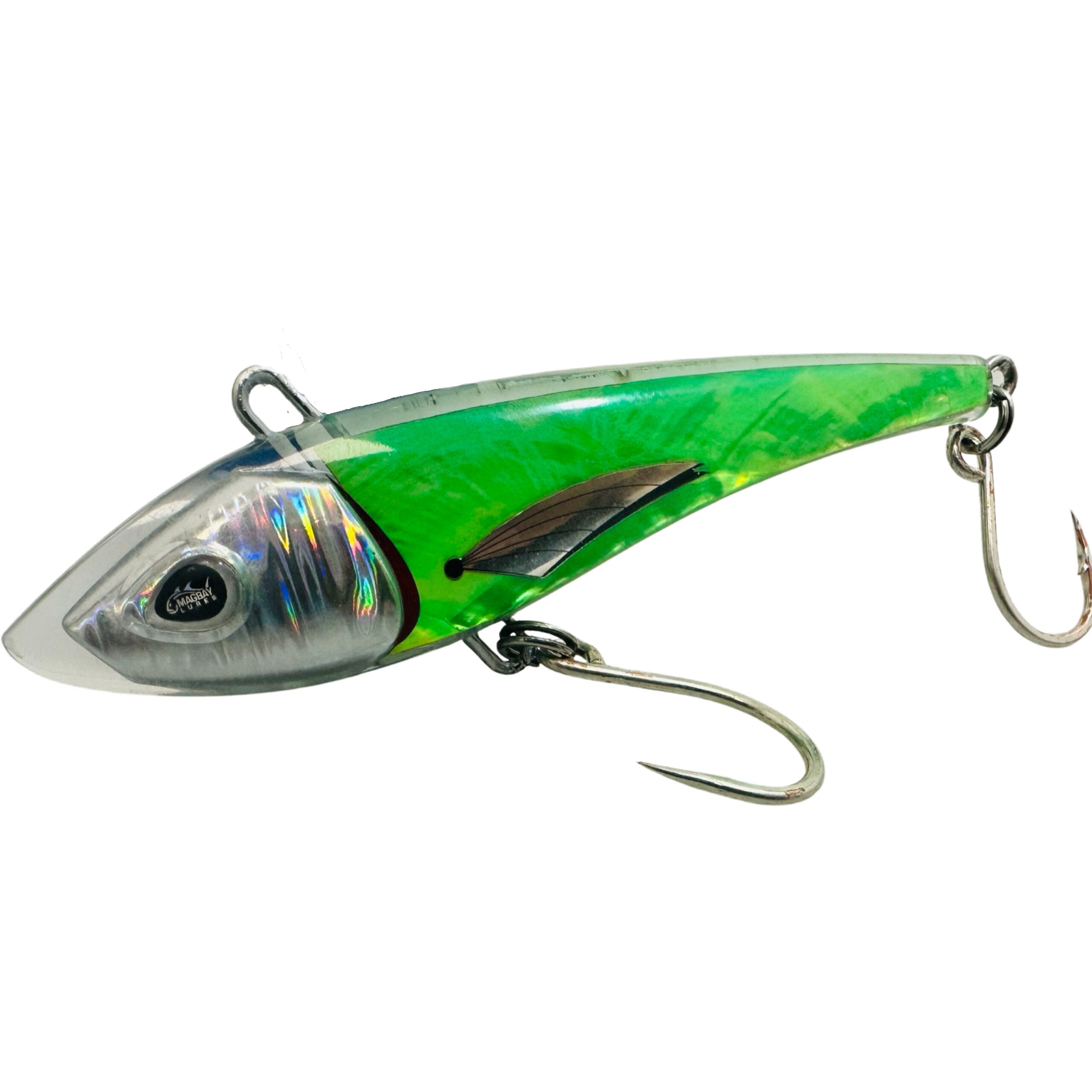 MagBay Resin Minnow Abalone UV 5 Fishing Lures - Saltwater & Freshwater Casting Baits for Bass, Trout, and Walleye | Ideal for Kayak Fishing, Shore Fishing, and Boat Angling