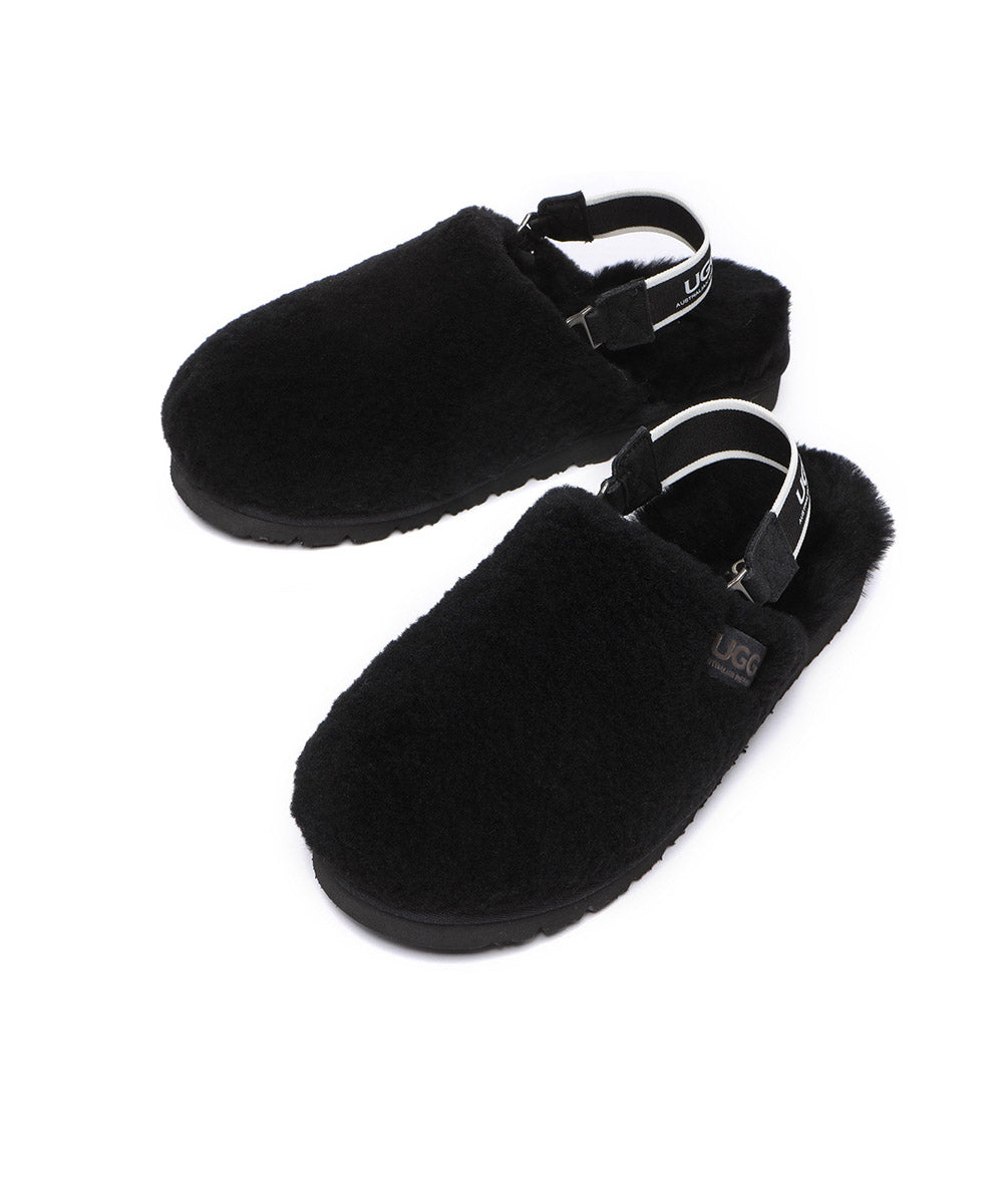 Women's UGG Roxy Slippers - Cozy Indoor/Outdoor House Shoes for Winter Comfort & Warmth | Perfect for Home, Lounge & Quick Errands