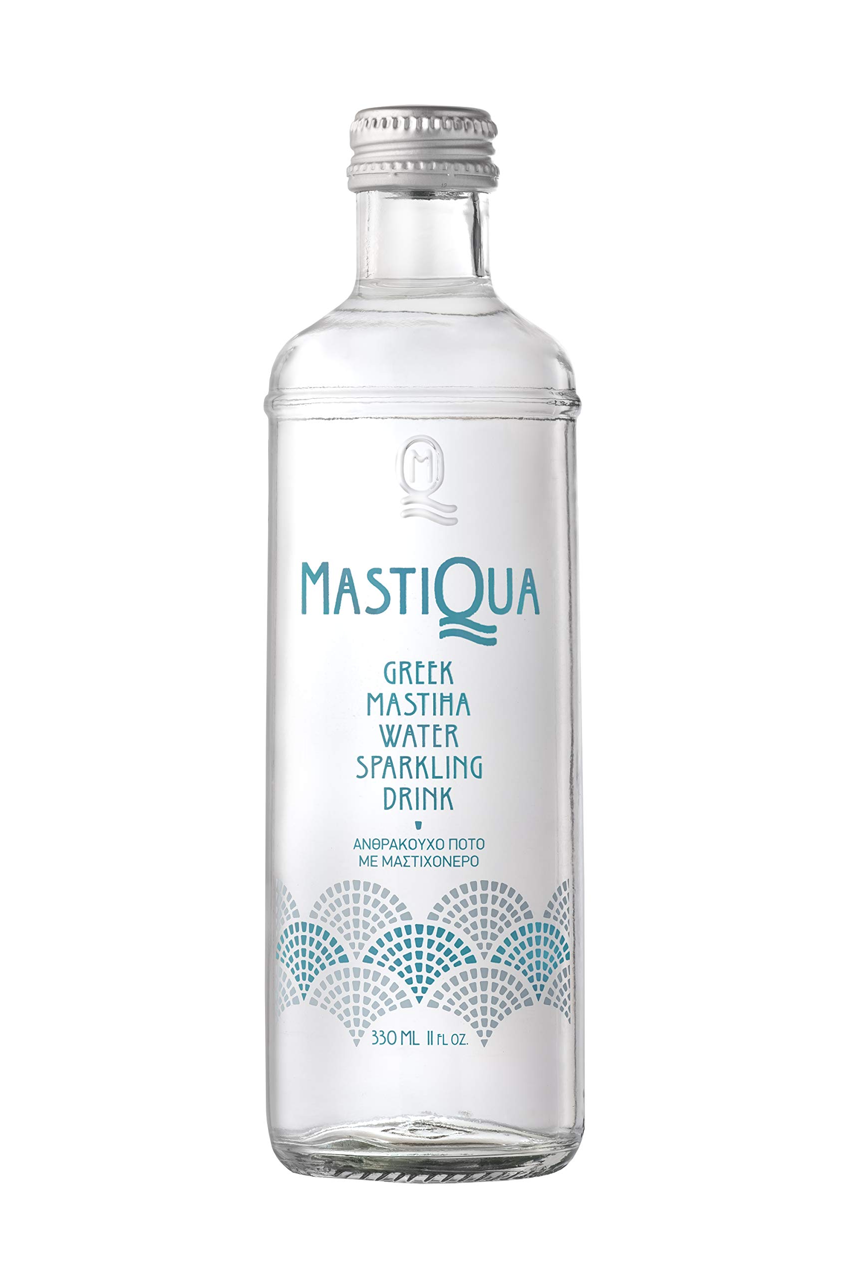 MASTIQUA Naturally Infused Mastiha Water - Digestive Soother & Gut Health Support - 12 Pack (12 Bottles) - Perfect for After Meals, Travel & Digestive Comfort