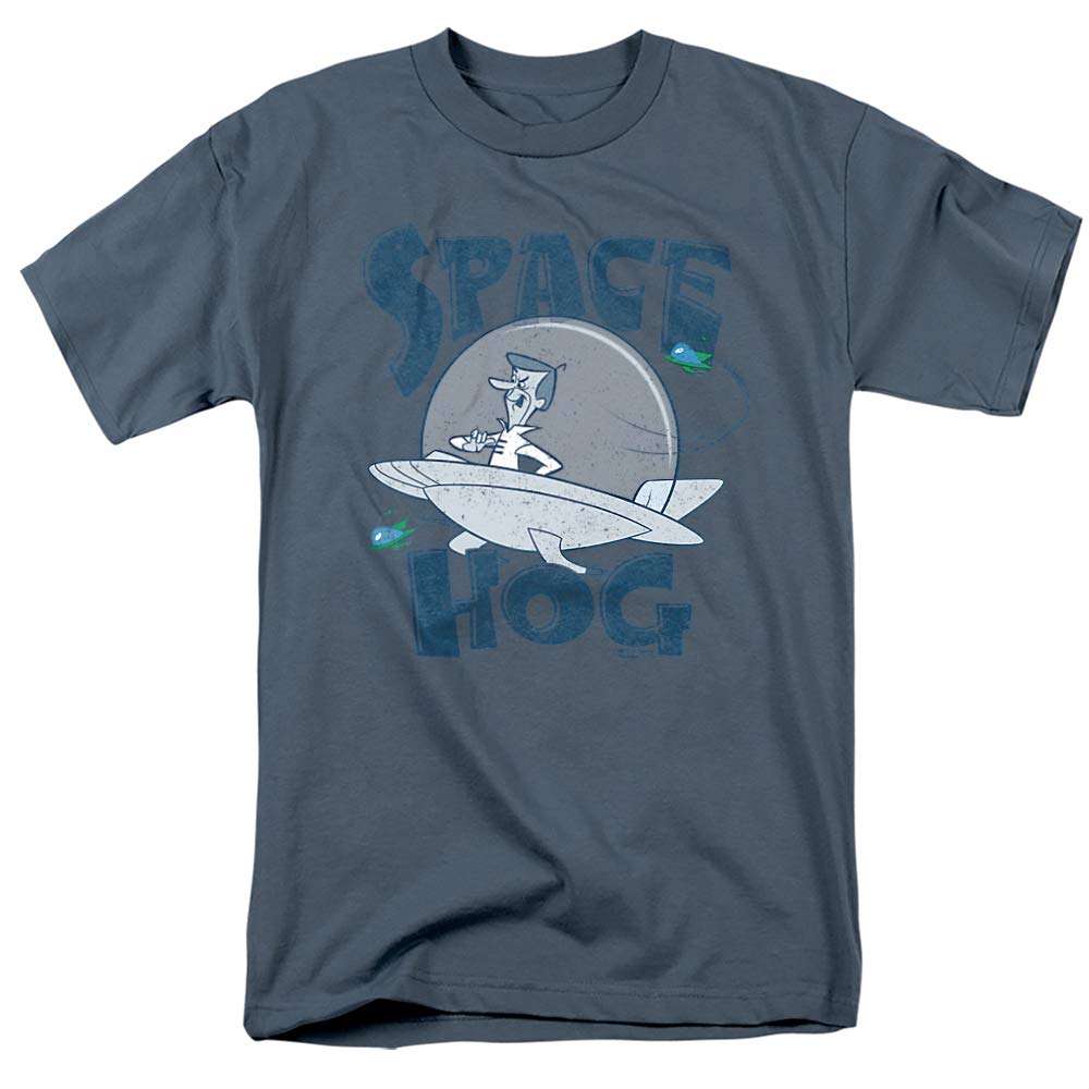The Jetsons Space Hog Unisex Adult T-Shirt for Men & Women | Cartoon Retro Graphic Tee | Casual Wear, Cosplay & Gift Idea