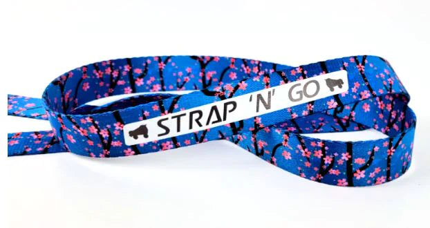 Strap N Go Roller Skate Leash - Adjustable Skate Strap with Multiple Patterns | Perfect for Roller Skating, Rink, and Outdoor Skate Sessions