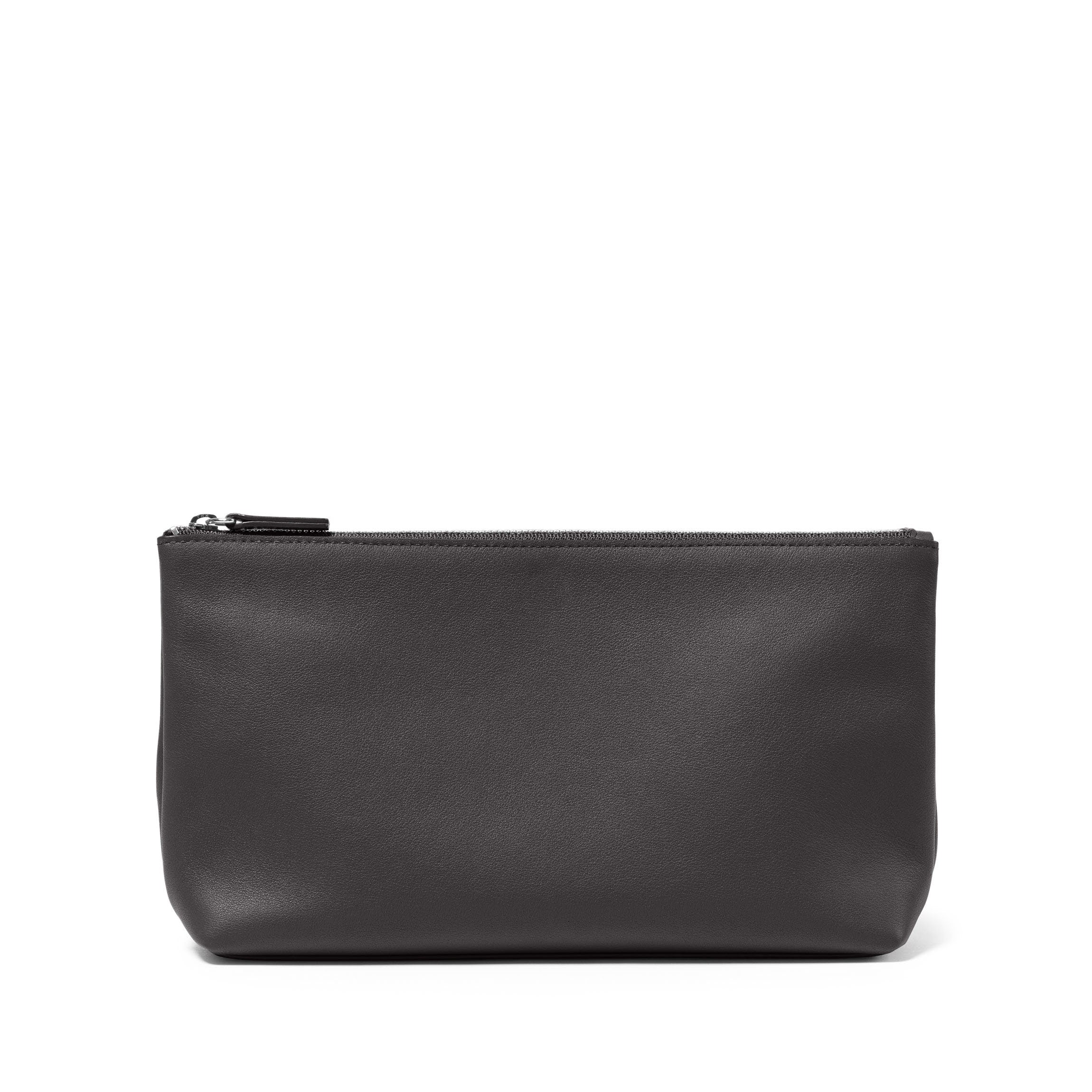 Premium Medium Accessories Pouch - Black Onyx Color | Travel Organizer for Jewelry, Makeup & Small Essentials | Perfect for Gym, Office & Daily Use