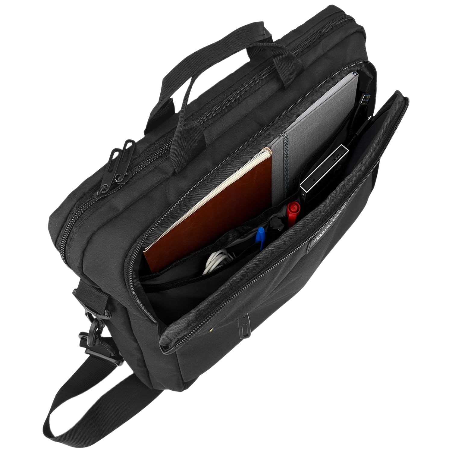 Amazon Basics 15.6-Inch Laptop & Tablet Bag with Padded Compartment - Black | Slim Protective Sleeve for MacBook, iPad, Chromebook - Perfect for Work, School & Travel  Amazon Basics Wireless Mouse with Nano Receiver - Ergonomic USB Computer Mouse for PC, Laptop, Mac - Black | Smooth Scrolling & Silent Click for Office, Home & Gaming Use
