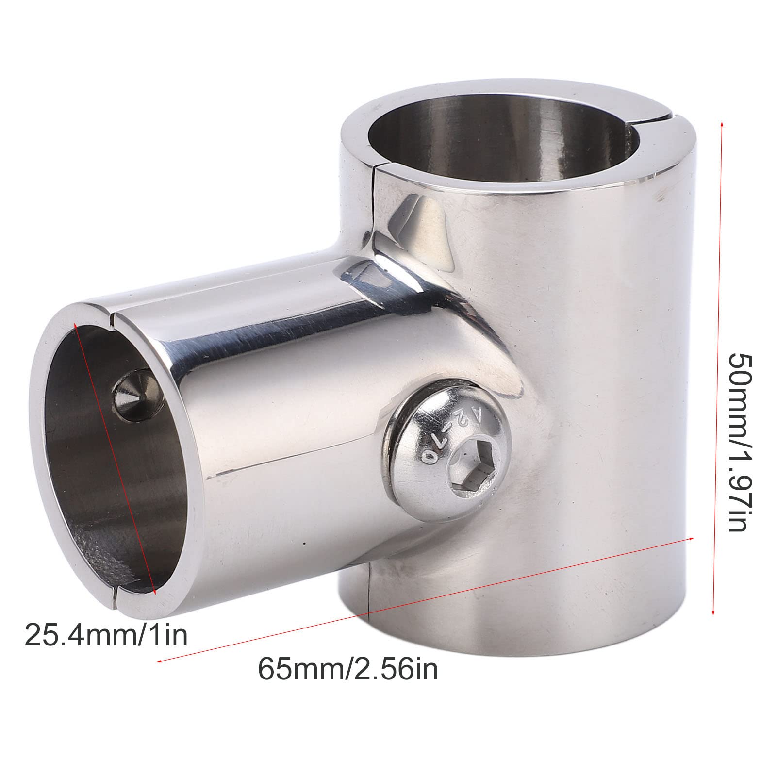 Stainless Steel Boat Handrail Fitting - Marine Deck Rail for Yachts & Ships