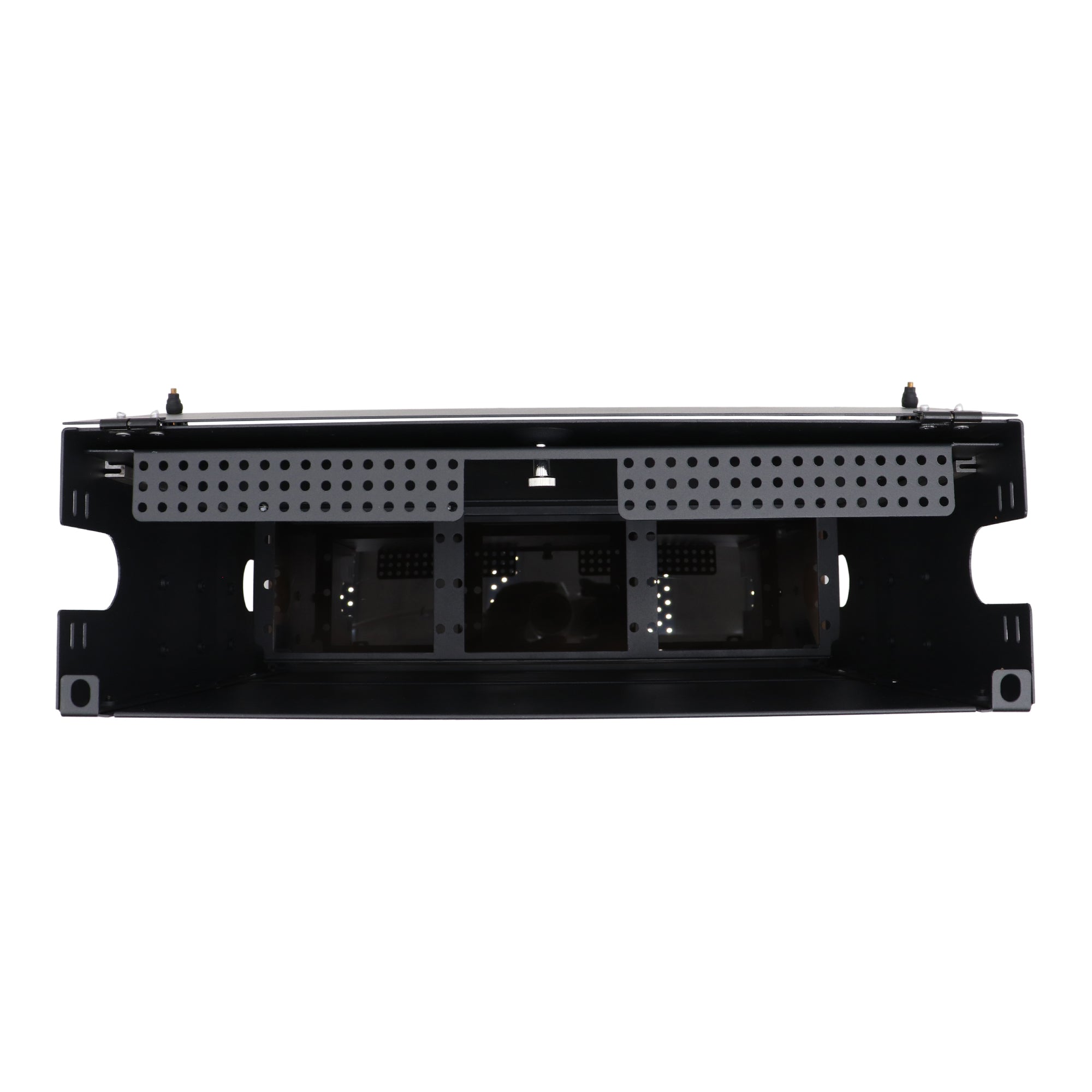 FIBERTRONICS LGX APP11 2D 3U Fiber Optic Patch Panel Bay - 3U Rack Mount Enclosure for High-Density Data Center & Telecom Network Applications
