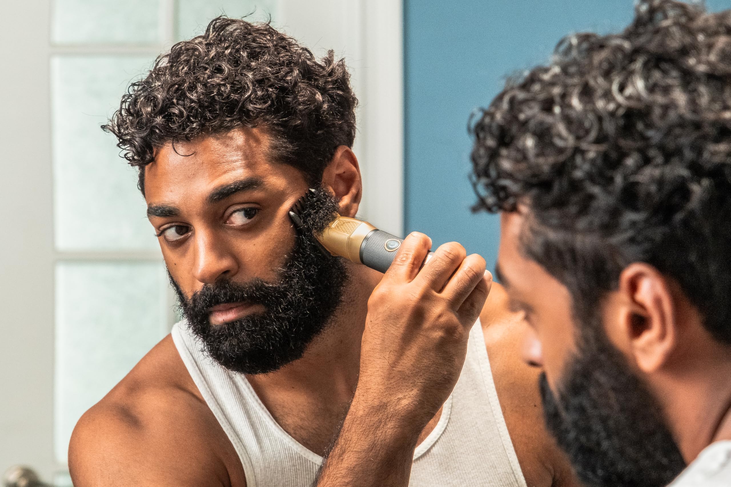 Conair Men's All-in-One Grooming Kit - Rechargeable Nose, Beard, Mustache & Body Hair Trimmer - 19 Piece Manscaping Set with Showerproof Design - Perfect for Travel, Home & Gym Use