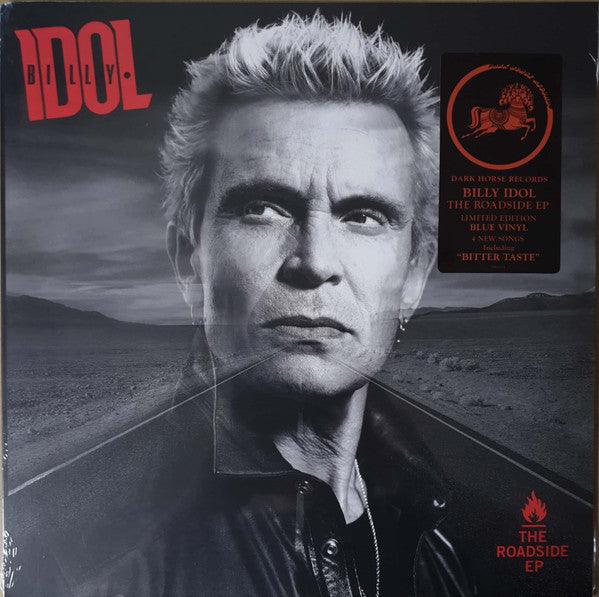Billy Idol - The Roadside EP (Limited Edition Blue Vinyl) | Punk Rock Music for Collectors & Vinyl Enthusiasts | Perfect for Home Listening & Music Gifts