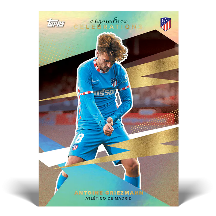 Official Topps Atlético de Madrid 2021-22 Team Set Soccer Trading Cards - Perfect for Collectors, Fans & Fantasy Sports Enthusiasts