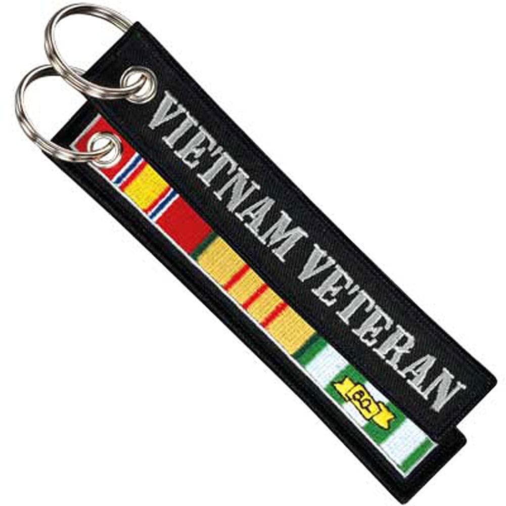 Vietnam Veteran Keychain - Commemorative Military Gift for Veterans - MEDALS OF AMERICA EST. 1976 | Perfect for Memorial Day, Veterans Day & Military Appreciation Gifts
