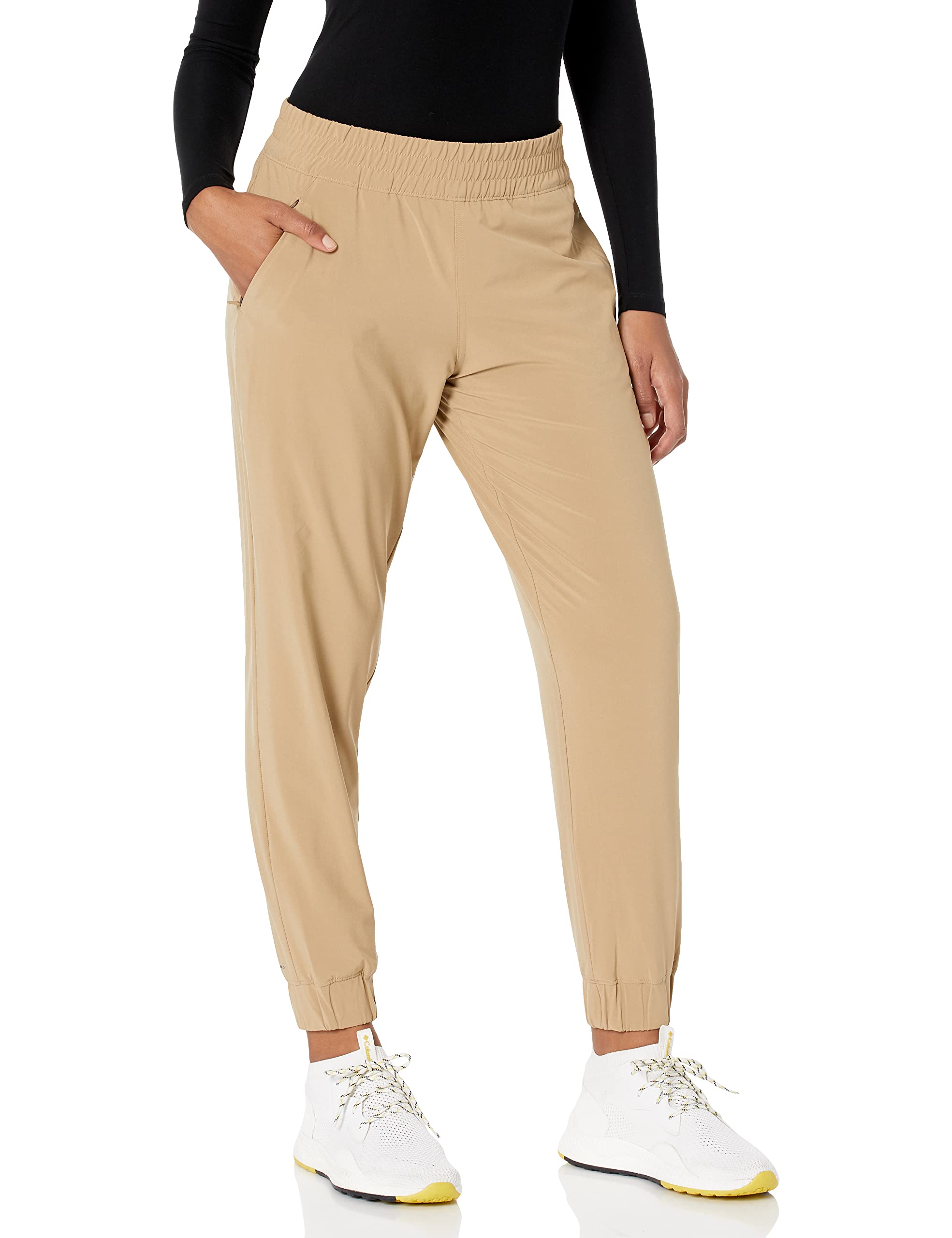 Columbia Women's Pleasant Creek Warm Jogger Pants - Soft Fleece Lined Winter Running Pants for Outdoor Activities, Hiking & Lounge Wear