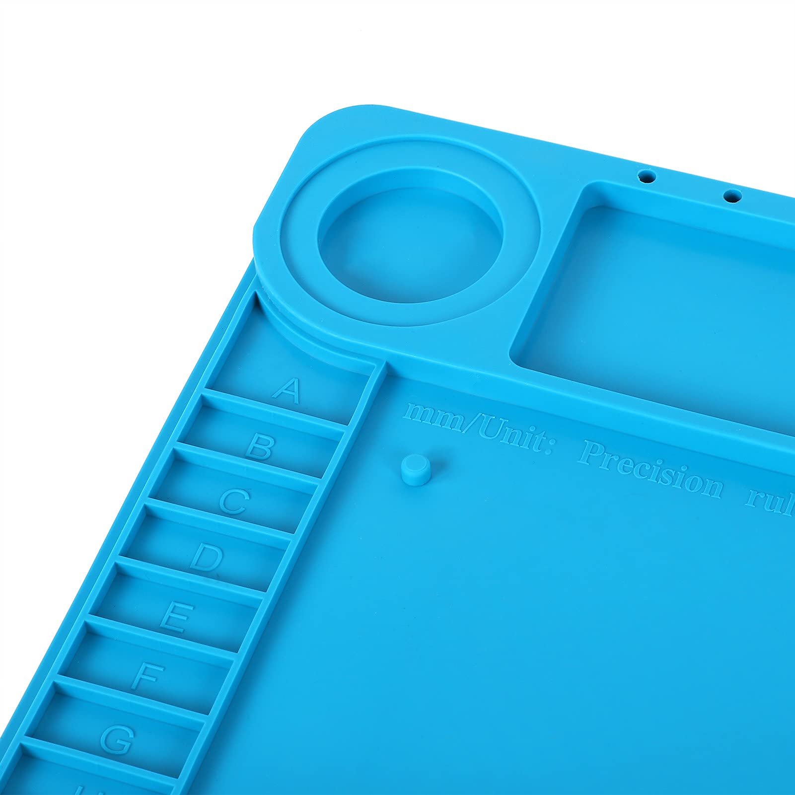 High-Temperature Silicone Soldering Mat - Anti-Static Heat Resistant Repair Mat for Phone, PC & Electronics - Perfect for Welding, Soldering & DIY Repairs at Home or Workshop