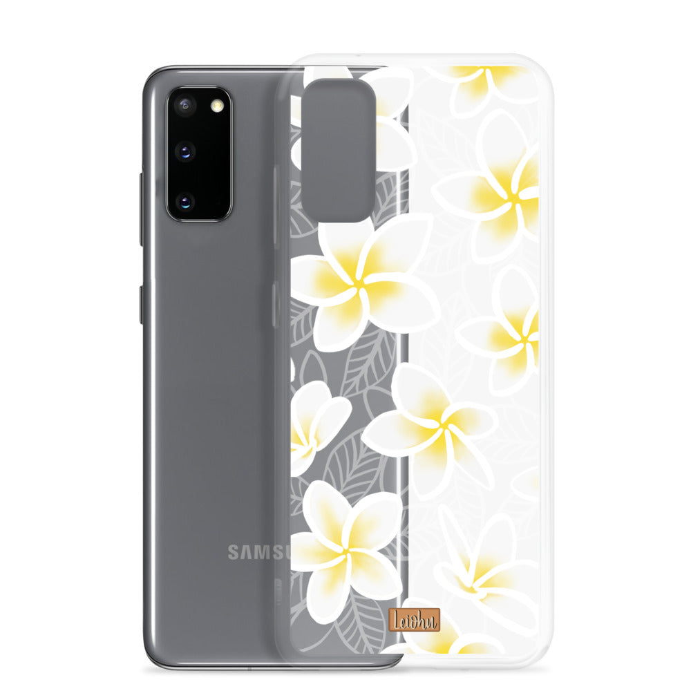Pua Melia Clear Phone Case for Samsung Galaxy - Slim Protective Cover with Scratch Resistance | Perfect for Everyday Use, Travel & Work