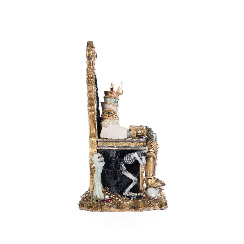 Captain Skully Swashbuckler Pirate King Statue - Handcrafted Resin Collectible Figurine by Katherine's Collection - Perfect for Pirate Themed Decor, Man Cave Display, and Gift for Adventure Lovers