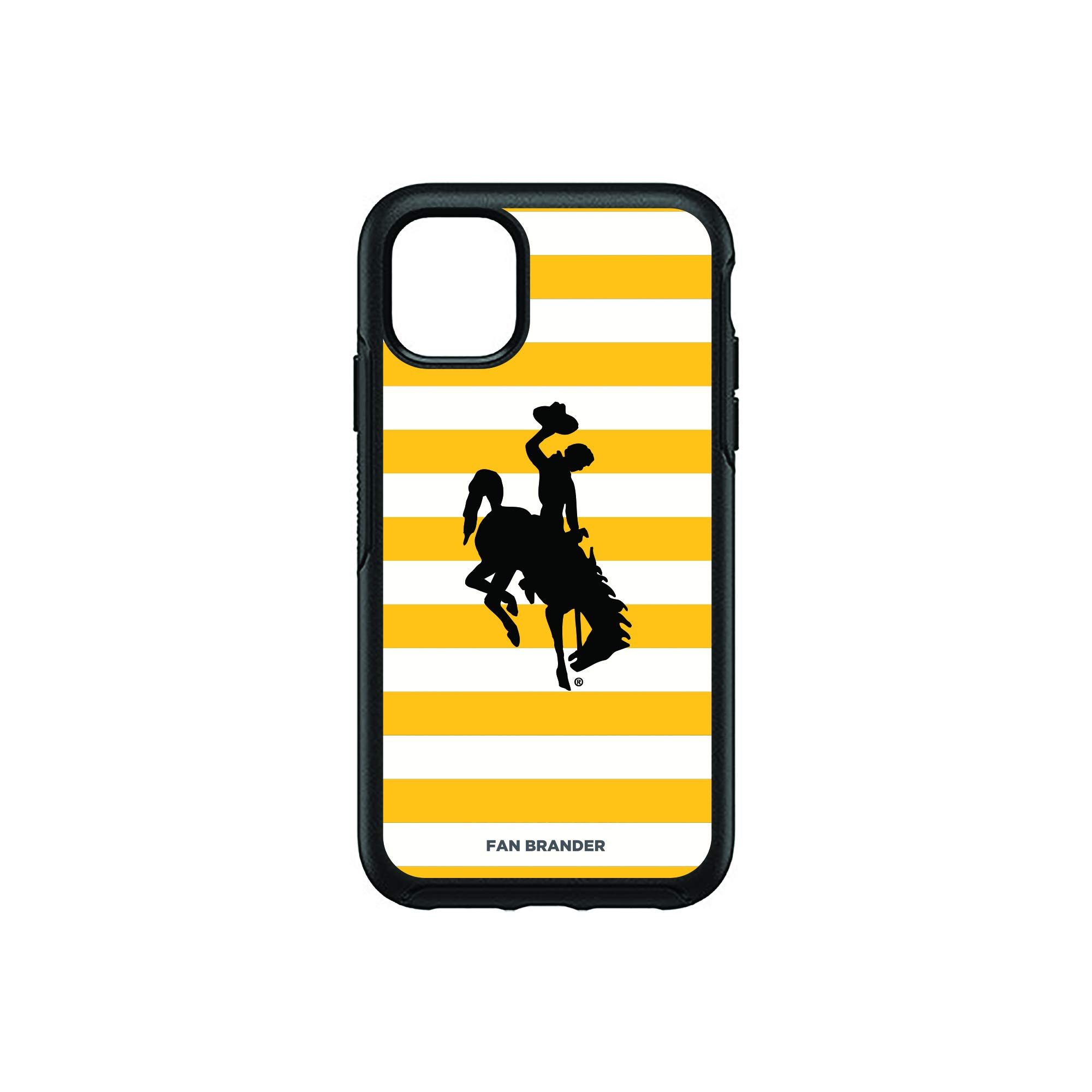 NCAA OtterBox Symmetry iPhone Case - Stripes Design for Apple iPhone | Durable Protection for Daily Use