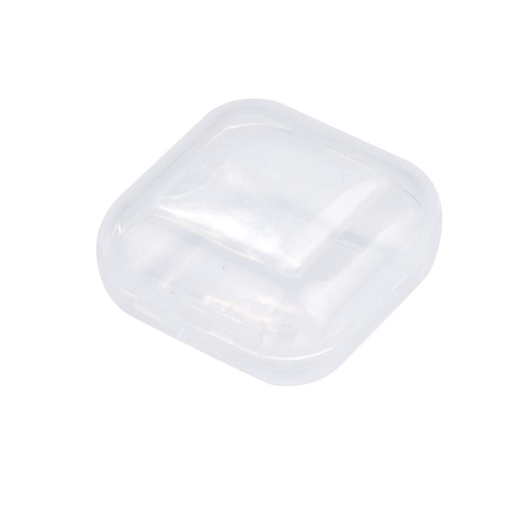 10-Pack Clear Plastic Storage Boxes with Flip Lid - Portable, Foldable Jewelry Organizer for Earrings, Rings & Small Accessories - Perfect for Home, Travel & DIY Craft Organization