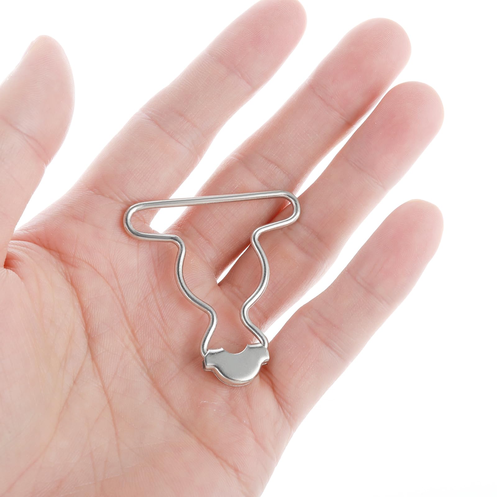 12Pcs Metal Suspender Clips - Dungaree Buckles Replacement for Overalls & Workwear