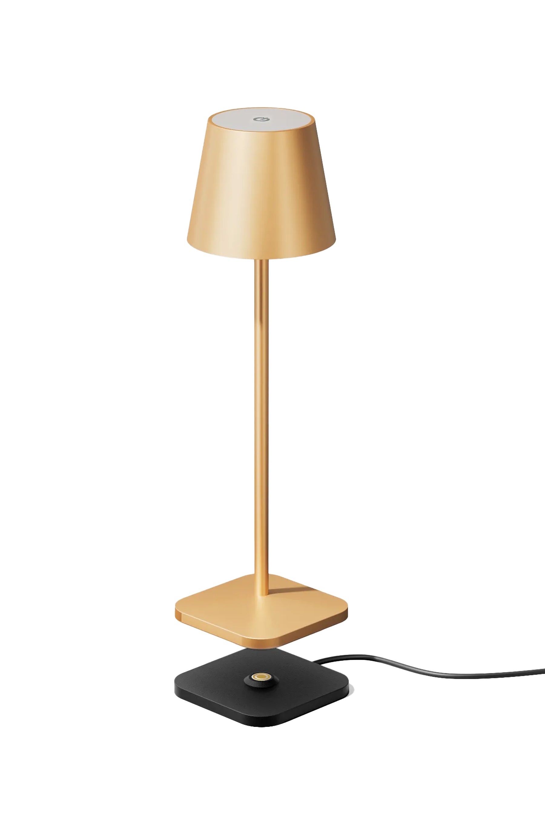 Husk Ambience LED Touch Lamp - Gold Color Dimmable Night Light for Bedroom, Living Room, Nursery & Office Decor