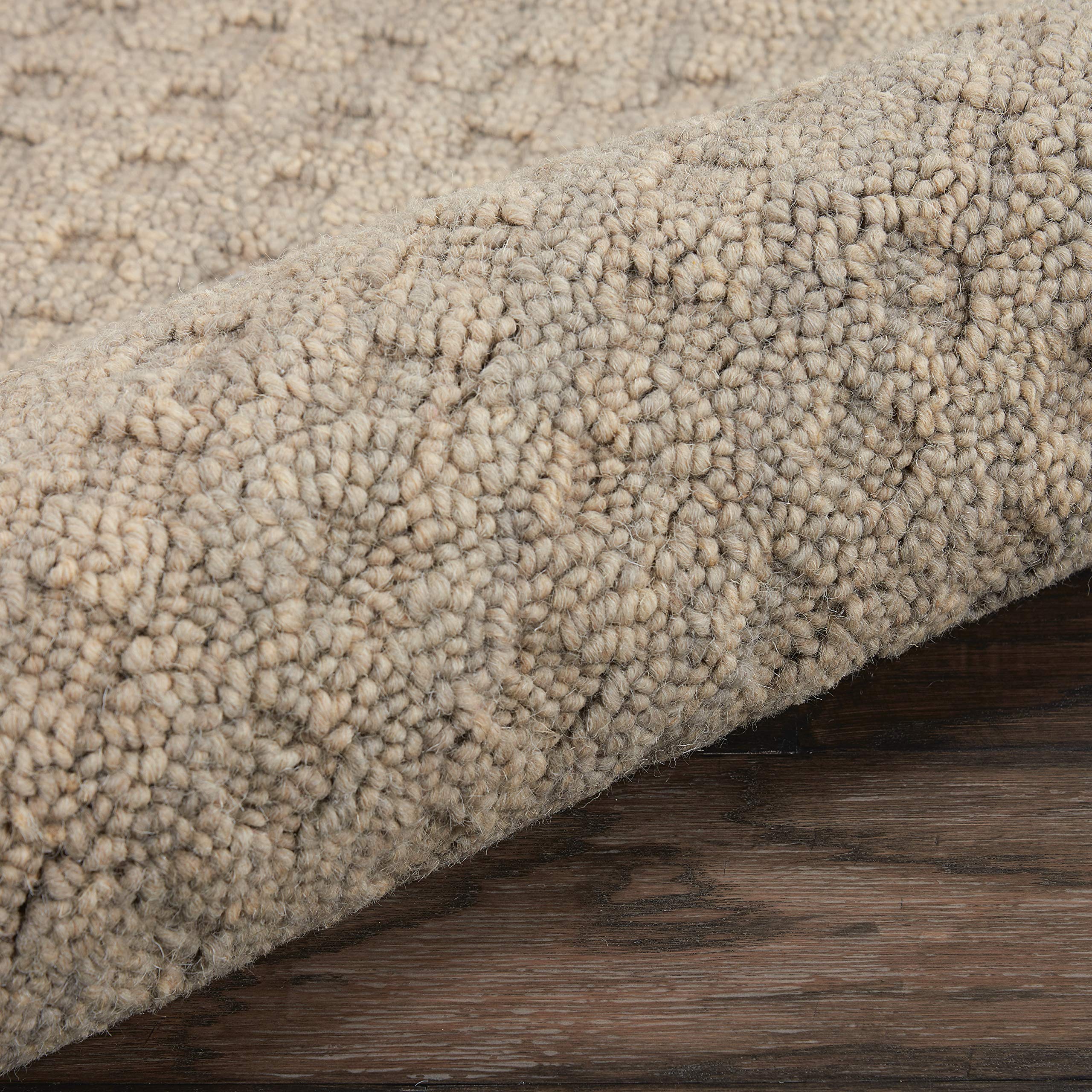 Nourison Perris Solid Taupe 2'3